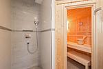Sauna - Ferienhaus Örnie mit Sauna, Kamin und Sonnenterrasse - Top-Hundeurlaub