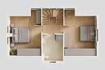 Grundriss - Ferienhaus Örnie mit Sauna, Kamin und Sonnenterrasse - Top-Hundeurlaub