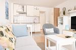 Wohnzimmer - Kapitänshaus W04 D - Top-Hundeurlaub