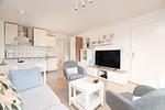 Küche / Küchenzeile - Kapitänshaus W04 D - Top-Hundeurlaub