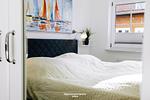 Schlafzimmer - Kapitänshaus W01 D - Top-Hundeurlaub