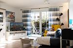 Wohnzimmer - Kapitänshaus W01 D - Top-Hundeurlaub