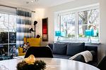 Wohnzimmer - Kapitänshaus W01 D - Top-Hundeurlaub