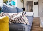Wohnzimmer - Kapitänshaus W01 D - Top-Hundeurlaub
