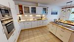 Küche / Küchenzeile - Penthouse Hafenglück - Top-Hundeurlaub