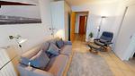 Wohnzimmer - Penthouse Hafenglück - Top-Hundeurlaub