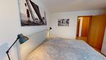 Schlafzimmer - Penthouse Hafenglück - Top-Hundeurlaub