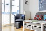 Wohnzimmer - Bellevue W06 - Top-Hundeurlaub