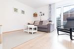 Wohnzimmer - Kapitänshaus W07 D - Top-Hundeurlaub