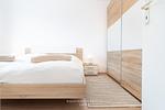 Schlafzimmer - Kapitänshaus W07 D - Top-Hundeurlaub