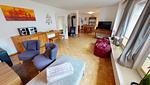Wohnzimmer - Haus Wiesenweg 14 M - Top-Hundeurlaub