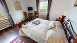 Schlafzimmer - Haus Wiesenweg 14 M - Top-Hundeurlaub