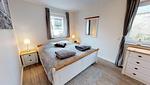Schlafzimmer - Haus Friedrichstr. 16a Typ O - Top-Hundeurlaub