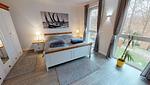 Schlafzimmer - Haus Friedrichstr. 16a Typ O - Top-Hundeurlaub