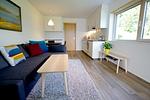 Wohnzimmer - Apartment Bijou am Bach - Top-Hundeurlaub