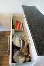 Küche / Küchenzeile - Apartment Bijou am Bach - Top-Hundeurlaub