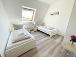 Cuxland-Fewo-Service - Residenz Grantz - Wohnung 1  - Schlafzimmer - Residenz Grantz Wohnung 1 - Top-Hundeurlaub
