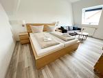 Cuxland-Fewo-Service - Residenz Grantz - Wohnung 3  - Schlafzimmer - Residenz Grantz Wohnung 3 - Top-Hundeurlaub