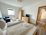 Cuxland-Fewo-Service - Residenz Grantz - Wohnung 3  - Schlafzimmer - Residenz Grantz Wohnung 3 - Top-Hundeurlaub