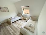 Cuxland-Fewo-Service - Residenz Grantz - Wohnung 3  - Schlafzimmer - Residenz Grantz Wohnung 3 - Top-Hundeurlaub