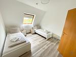 Cuxland-Fewo-Service - Residenz Grantz - Wohnung 3  - Schlafzimmer - Residenz Grantz Wohnung 3 - Top-Hundeurlaub