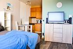 Cuxland-Fewo-Service - Haus Atlantic  - Wohnung 607 A  - Wohn - Schlafzimmer - Haus Atlantic Wohnung 607 A - Top-Hundeurlaub