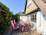 Cuxland-Fewo-Service - Kampweg 16-Terrasse - Ferienhaus Blinkfüür Duhnen - Top-Hundeurlaub