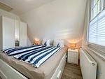 Cuxland-Fewo-Service -Ferienhaus Kampweg 16-Schlafzimmer - Ferienhaus Blinkfüür Duhnen - Top-Hundeurlaub