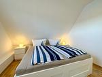 Schlafzimmer - Ferienhaus Seepferdchen Ringwall  86a - Top-Hundeurlaub