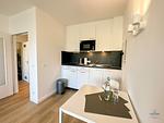 Küche / Küchenzeile - Haus Oceanic Wohnung 5 - Top-Hundeurlaub