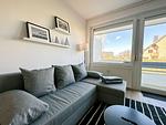 Wohnzimmer - Haus Oceanic Wohnung 5 - Top-Hundeurlaub