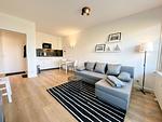 Wohnzimmer - Haus Oceanic Wohnung 5 - Top-Hundeurlaub