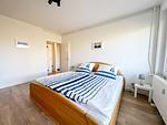 Schlafzimmer - Haus Oceanic Wohnung 5 - Top-Hundeurlaub