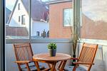 Cuxland-Fewo-Service - Haus Elisabeth-Wohnung 3-Balkon - Haus Elisabeth Wohnung 3 - Top-Hundeurlaub