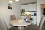 Cuxland-Fewo-Service - Haus Frische Brise- Wohnung 8.09  - Wohn - Esszimmer - Küche - Haus Frische Brise Wohnung 08.09 - Top-Hundeurlaub