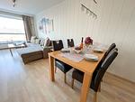 Wohnzimmer - Haus Frische Brise Wohnung 08.10 - Top-Hundeurlaub
