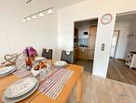 Wohnzimmer - Haus Frische Brise Wohnung 08.10 - Top-Hundeurlaub