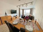 Wohnzimmer - Haus Frische Brise Wohnung 08.10 - Top-Hundeurlaub