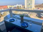 Cuxland-Fewo-Service - Haus Frische Brise- Wohnung 7.10  - Balkon - Haus Frische Brise Wohnung Inselblick 07.10 - Top-Hundeurlaub