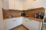 Küche / Küchenzeile - Appartement ATL002 - Top-Hundeurlaub