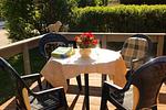 Terrasse - Möwe 35 - Top-Hundeurlaub