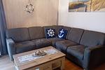 Wohnzimmer - Möwe 154 - Top-Hundeurlaub