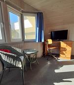 Schreibtisch / TV im 1. Stock - Wildgans 74 - Top-Hundeurlaub