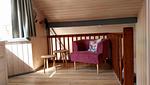 Galerie/ Sitzbereich - Wildgans 136 - Top-Hundeurlaub