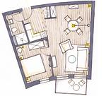 Grundriss - Deichwächter - Top-Hundeurlaub