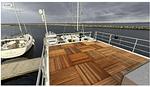 Meerblick - FLOATING 44 in Boltenhagen - Boot 8 in exklusiver Lage mit besonderer Ausstattung und Satelliteninternet - Top-Hundeurlaub