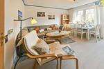 Wohnzimmer - Ferienwohnung kleiner Kompass - Top-Hundeurlaub