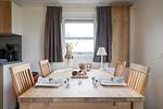 Wohnzimmer - Ferienhaus Ostseechalet Seestern Gelting - Top-Hundeurlaub