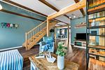 Wohnzimmer - Ferienwohnung Majorshof Hummer Büsum - Top-Hundeurlaub