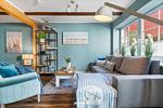 Wohnzimmer - Ferienwohnung Majorshof Hummer Büsum - Top-Hundeurlaub